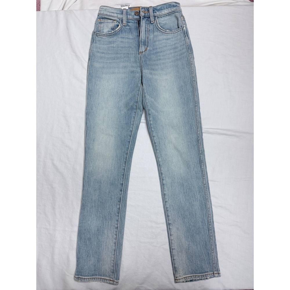 Joes Jeans The Raine Ankle High Rise Slim Straight Brightside Blue Denim 24